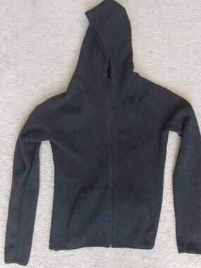 Triple Aught Design Woman's Praetorian Full-Zip Hooded Sweater - Gray LR